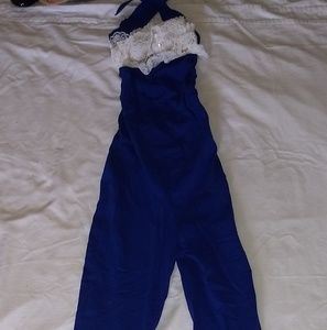 One piece dance pantsuit